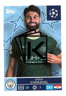 2025-26 Topps Champions League  Manchester City 301 Joško Gvardiol
