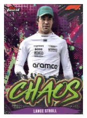 2024 Topps Finest F1 CH-12 Lance Stroll – Aston Martin Aramco Formula One Team