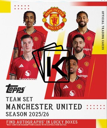 2025-26 Topps Manchester United Team Set Box