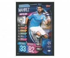 Fotbalová kartička 2019-2020  Topps Champions League Match Attax - Manchester City - Ryad Mahrez 14