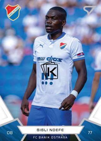 fotbalová kartička 2021-22 SportZoo Fortuna Liga 43 Gigli Ndefe FC Baník Ostrava