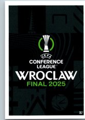 Fotbalová kartička 2024-25 Topps Match Attax EXTRA UEFA Club Competitions 357.  UEFA Conference League Final 2025