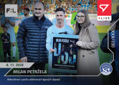 fotbalová kartička SportZoo 2022-23 Live L-056 Milan Petržela 1.FC Slovácko /64