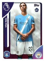 fotbalová kartička 2025-26 Topps  Premier League 185 Vitor Reis (Manchester City)  -  Rookie