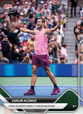 2025 Topps Tennis TN-CA Carlos Alcaraz