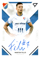 podpisová fotbalová kartička SportZoo 2020-21 Fortuna Liga Signed Stars Level 1 SS1-07 Martin Fillo FC Baník Ostrava /199