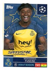 2025-26 Topps Champions League  Union SG 463 Mohammed Fuseini