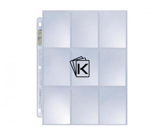 Folie Ultra Pro Platinum 9 karet (11 direk)