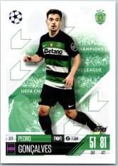 fotbalová kartička 2024-25 Topps Match Attax UEFA Club Competitions 277 Pedro Gonçalves (Sporting Clube de Portugal)