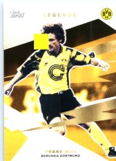 Fotbalová kartička 2021-22 Topps Borrusia Dortmund Legend Frank Mill