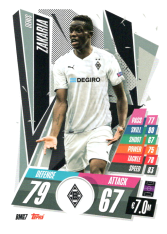 fotbalová kartička Topps Match Attax Champions League 2020-21 BMG7 Denis Zakaria VfL Borussia Monchengladbach