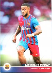 2021 Topps FC Barcelona Set 18 Memphis Depay