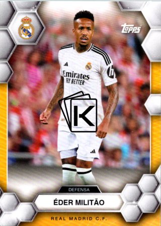 fotbalová kartička 2024-25 Topps Real Madrid CF Fan Set 4 Éder Militão