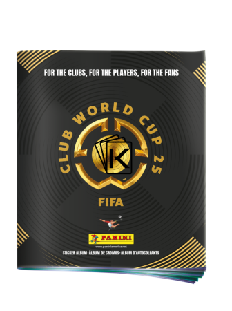 2025 Panini Club World Cup Album na samolepky