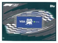 2025 Topps Turbo Attax F1 VCARB  73 	Team Logo-Paralel Emerald