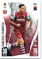 Fotbalová kartička 2023-24 Topps Match Attax UEFA Club Competitions 114 Gianluca Scamacca West Ham United