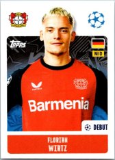 2024-25 Topps Champions League 110 Florian Wirtz (Bayer 04 Leverkusen)