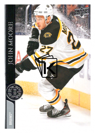 2020-21 UD Series One 17 John Moore - Boston Bruins