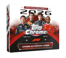 Předprodej 2026 Topps Chrome Formula 1  Mega Box