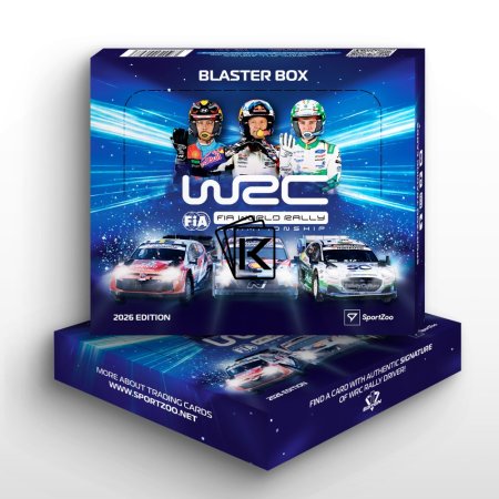 2026 Sportzoo FIA WRC Trading Cards Blaster Box