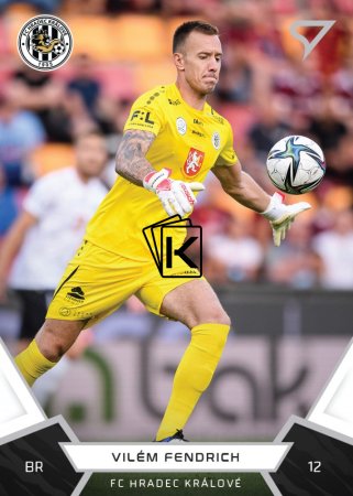 fotbalová kartička 2021-22 SportZoo Fortuna Liga 64 Vilém Fendrich FC Hradec Králové