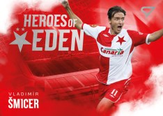 2025-26 SportZoo SK Slavia Praha Heroes of Eden HE-17 Vladimír Šmicer