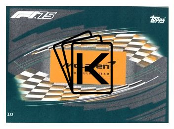 2025 Topps Turbo Attax F1 McLaren F1 Team 10	Team Logo -Paralel Emerald