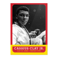 Sběratelská Kartička 2021 Topps MUHAMMAD ALI - The People's Champ 5. Cassius Clay Jr.