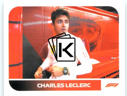 samolepka 2021 Topps Formule 1 133 Charles Leclerc Ferrari