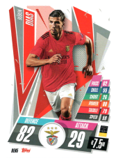 fotbalová kartička Topps Match Attax Champions League 2020-21 BEN5 Rúben Dias SL Benfica