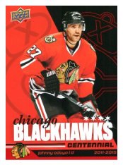 2025-26 Upper Deck Centennial Chicago Blackhawks 88 Johnny Oduya