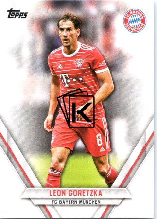 Fotbalová kartička 2022-23 Topps FC Bayern Munchen Team set FCB-LG Leon Goretzka