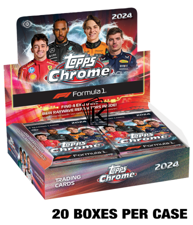2024 Topps Chrome Formula 1 Qualifying Lap Case
