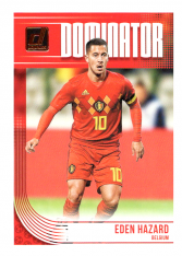 2018-19 Panini Donruss Soccer Dominator D-2 Eden Hazard - Belgium