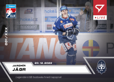 Hokejová kartička SportZoo 2023-24 Live L-32 Jaromír Jágr Rytíři Kladno  /247