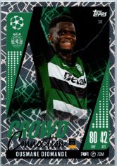 Fotbalová kartička 2024-25 Topps Match Attax EXTRA UEFA Club Competitions Crowd Connection 241 Ousmane Diomande (Sporting Clube de Portugal)