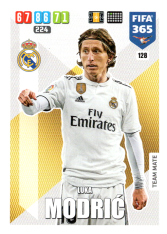 Fotbalová kartička Panini Adrenalyn XL FIFA 365 - 2020 Team Mate 128 Luka Modric Real Madrid CF