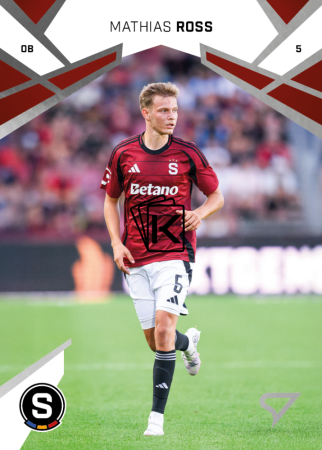 Fotbalová kartička 2024-25 SportZoo Chance Liga Serie 2 AC Sparta Praha 195 MATHIAS ROSS