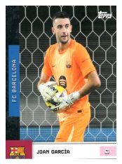 fotbalová kartička 2025-26 Topps Team set FC Barcelona First Team 1 Joan Garcia