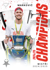 2025-26 SportZoo SK Slavia Praha Champions CH-03 Jakub Markovič