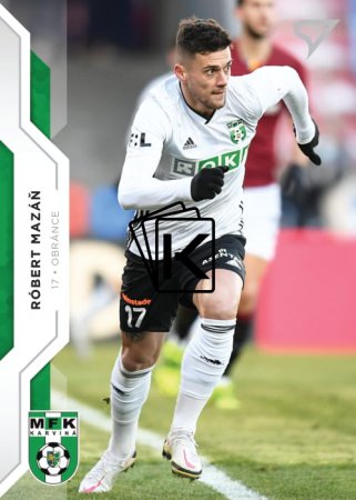 fotbalová kartička SportZoo 2020-21 Fortuna Liga Serie 2 řadová karta 336 Róbert Mazáň MFK Karviná