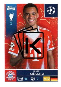2025-26 Topps Champions League FC Bayern München 205 Jamal Musiala
