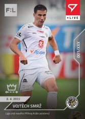 fotbalová kartička 2022-23 SportZoo Fortuna Liga Live L-089 Vojtěch Smrž FC Hradec Králové /61