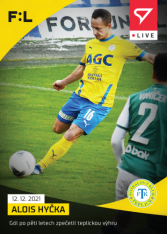 fotbalová kartička SportZoo 2021-22 Live L-080 Alois Hyčka FK Teplice