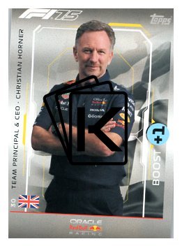 2025 Topps Turbo Attax F1 Oracle Red Bull Racing  30 Christian Horner