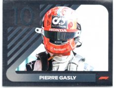 samolepka 2021 Topps Formule 1 Helmet 142 Pierre Gasly Alpha Tauri