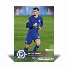 Fotbalová kartička Topps Now UCL 68 Mason Mount Chelsea FC