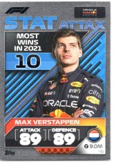 2022 Topps Formule 1 Turbo Attax 132 Max Verstappen (Red Bull Racing)