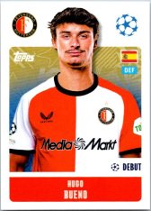 2024-25 Topps Champions League 213 Hugo Bueno(Feyenoord)