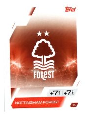 fotbalová kartička 2025-26 Topps Match Attax UCC 91 Team Logo (Nottingham Forest)